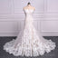 Strapless Mermaid Lace Wedding Dresses Trumpet Bride Dress