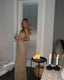 Strapless Sparkly Prom Dresses Long Sheath Birthday Prom Dress