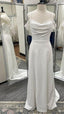 Straps A-Line Beach Wedding Dresses