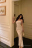 Stunning Sheath Spaghetti Straps Sleeveless Lace Date Night Dresses Prom Dress Birthday Prom Outfit