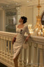 Stunning Sheath Square Neckline Short Sleeves Date Night Dresses White Prom Dress Birthday Outfit