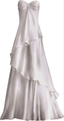 Sweetheart A-Line White Prom Dress Long Prom Dress