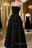 Tea Length Velvet Prom Dresses, Velvet Tea Length Formal Homecoming Dresses