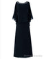 Trendy Scoop Neck Beading Chiffon Mother Of The Bride Dress