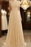 Trumpet/Mermaid Floor-Length Tulle Sleeveless Off-The-Shoulder Prom Dress With Beading