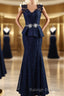 Trumpet/Mermaid Scoop Floor-Length Lace Mother of the Bride Dresses With Applique