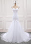 Tulle Trumpet/Mermaid Sweep Train Wedding Dress