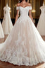 Unique lace tulle long wedding Dresses lace long bridal Dresses