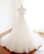Unique Tulle Lace Long Prom Dress Tulle Lace Prom Dress