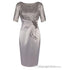 V Neck Sheath Mother Of The Bride Dresses Homecoming With Sequins