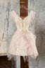 Vintage A-Line Pink Homecoming Dresses 18Th Birthday Outfits
