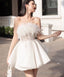 Vintage A-Line White Sequin Homecoming Dresses 18Th Birthday Outfits
