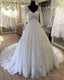 2026 Gorgeous A Line Long Sleeves V Neck Wedding Dresses