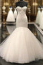 White Tulle Sweetheart Long Wedding Dresses Bridal Dresses