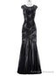 Wonderful Sequins Mother of the Bride Dresses Long Gown Black Formal Dresses