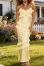 Yellow Ruffle Prom Dress A Stunning Choice Maxi Dress