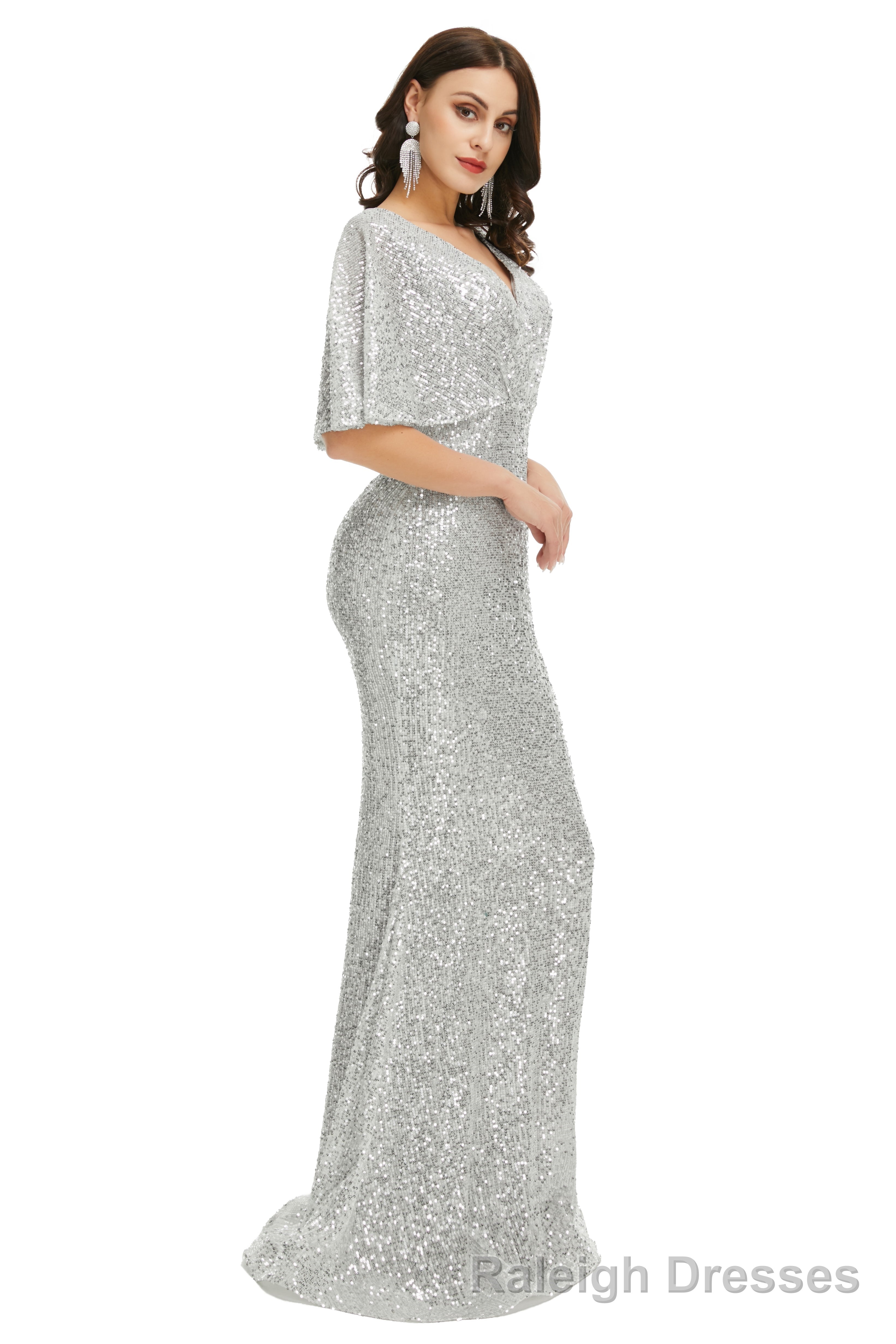 Long Prom Dresses 2025 V Neck Prom Dress Floor Length Gowns Formal Dresses