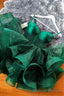 Green Tulle Spaghetti Straps Short Homecoming Dress, A Line Mini Prom Dress