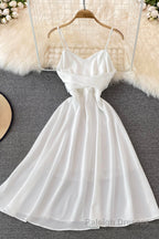 Cute Satin Short Dresses, A-Line Fashion Dresses