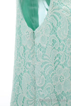 Aqua Three-Piece Chiffon Mother of the Bride Pant Suits