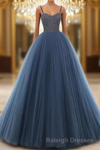 Beading Ball Gown Long Prom Dress,Popular Evening Dress,Fashion Winter Formal Dress