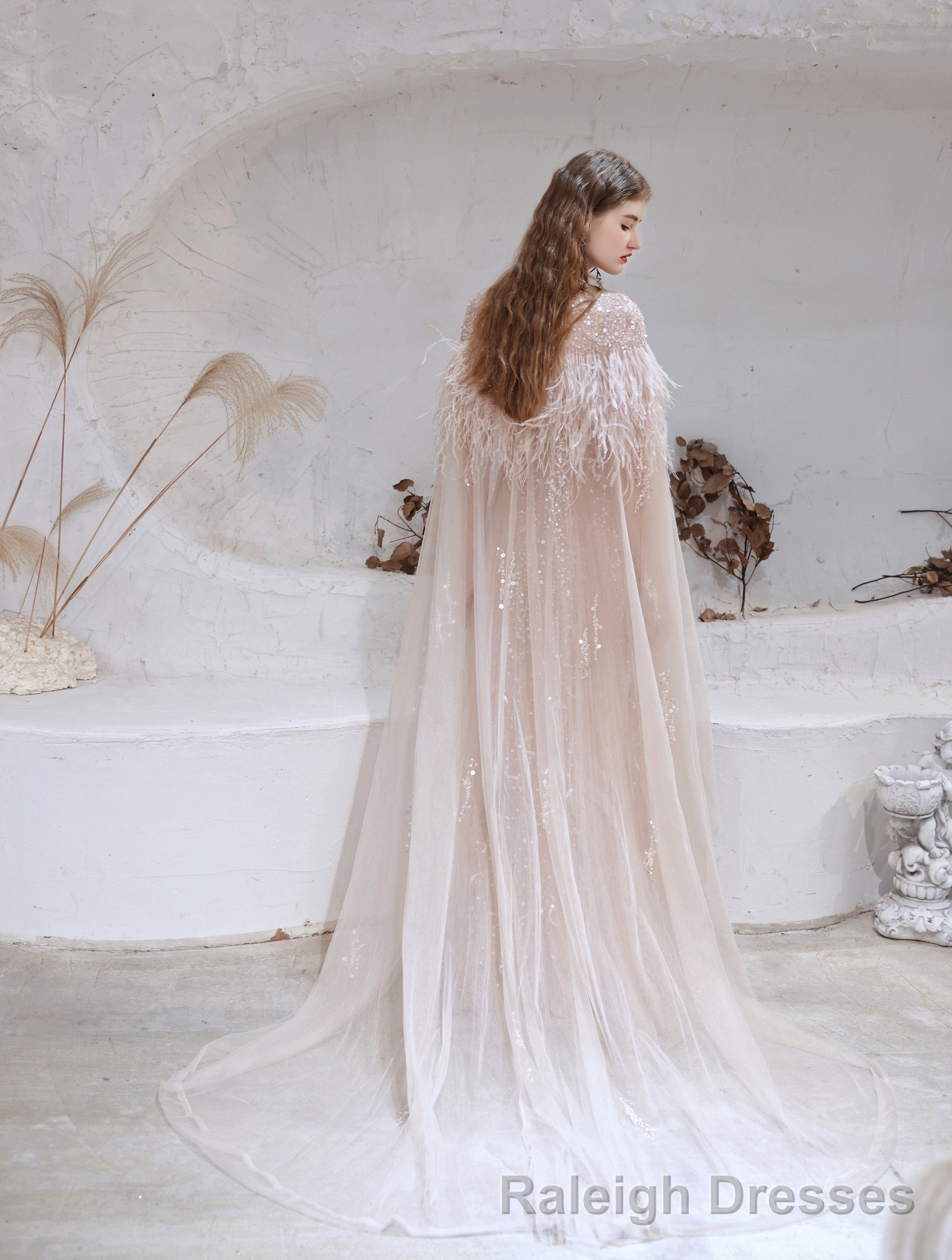 Luxury Champagne Evening Dress, Long Evening Party Prom Dresses, A Line Prom Gown