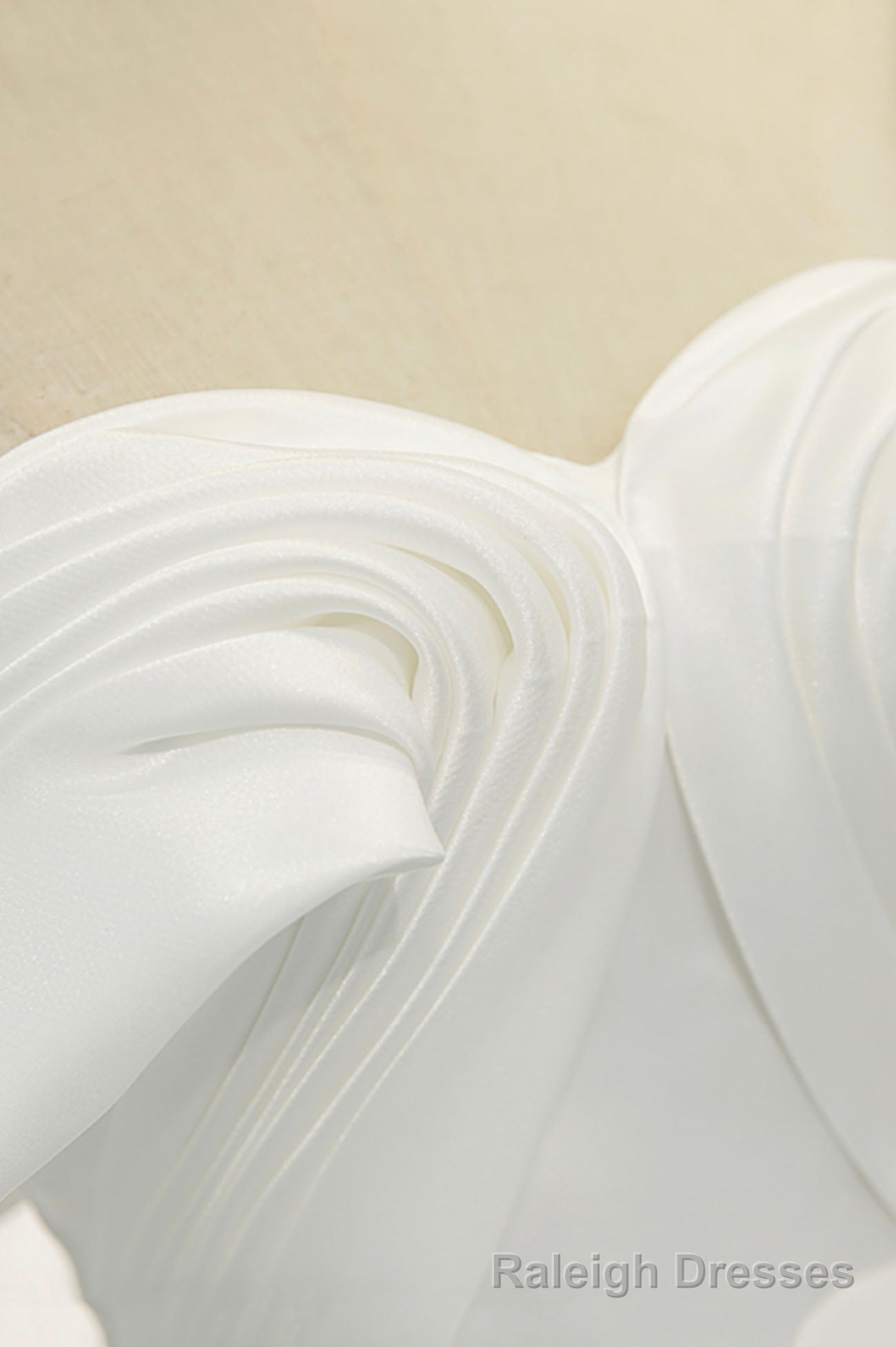 White Satin Long Prom Dress, Off the Shoulder Evening Dress