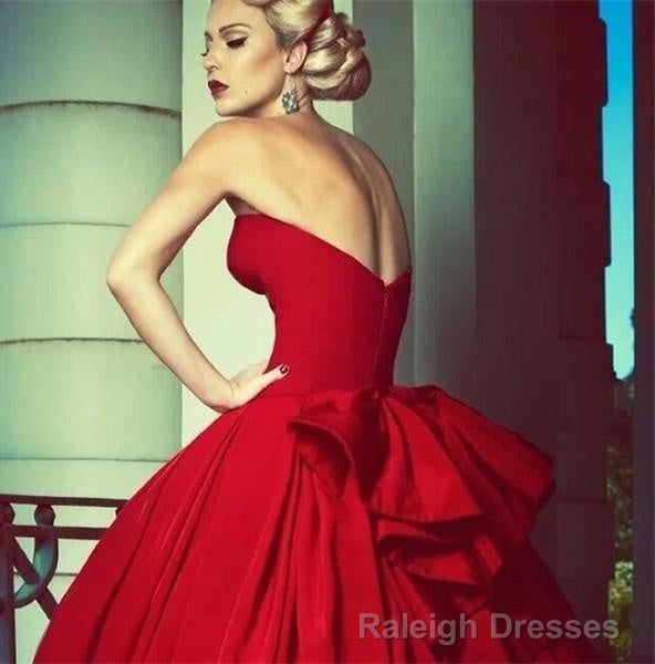 Designer Sweetheart Red Ball Dresses Main image