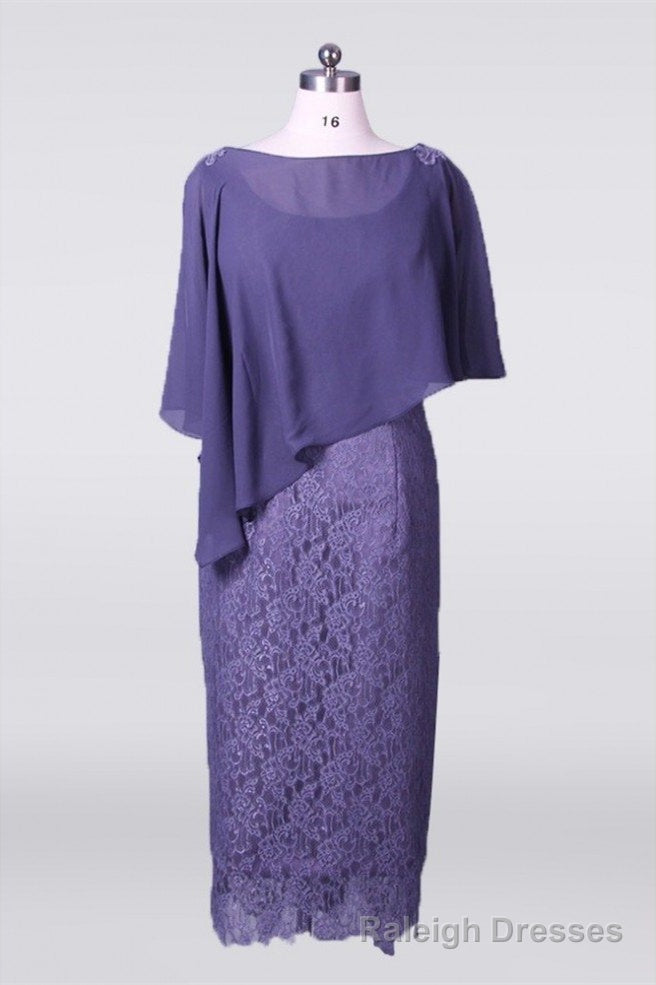 Vintage Sheath Lace Mother Of The Bride Dress