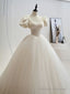 2026 Charming White Ball Gowns Long Prom Dresses