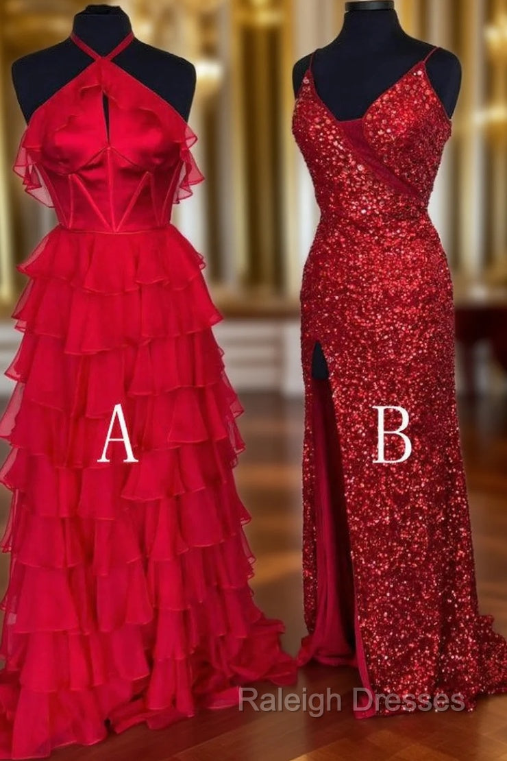2025 New Style Red Long Prom Dress Main image