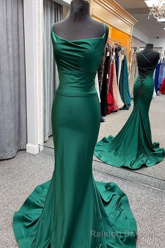 Mermaid Dark Green Formal Dress Main image