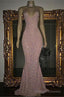 2026 Pink Halter Sequins Prom Dresses