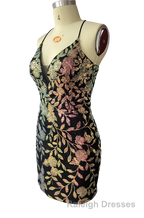 Cute Bodycon V Neck Blue Lace Homecoming Dresses