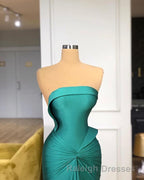 Elegant Strapless Long Mermaid Evening Prom Dress Online