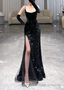 Mermaid Long Prom Dress New Arrival Sexy Slit Evening Dress