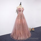 Lovely Tight A-line Lace Up Blue Prom Dresses For Girls Party Dresses