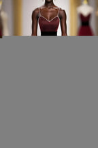 Wine Red Straps Beaded Sweetheart Tulle Formal Dress, Wine Red A-Line Prom Dress