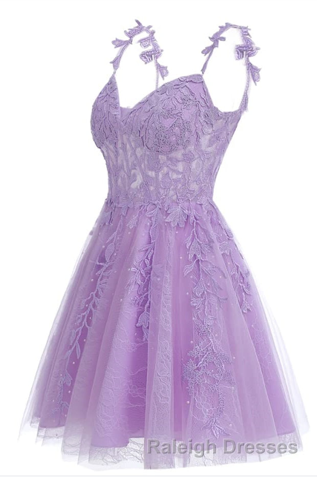 Mint Green Appliques Sweetheart A-Line Homecoming Dress