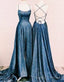 Sequins long prom dress evening dress