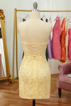 Purple Lace Tight Short Hoco Dress