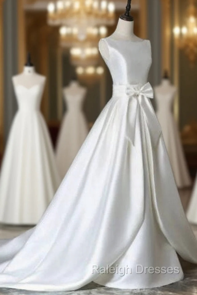 A Garment Crystal Best Quality Satin Surah Wedding Gown Zipper Wedding Dress