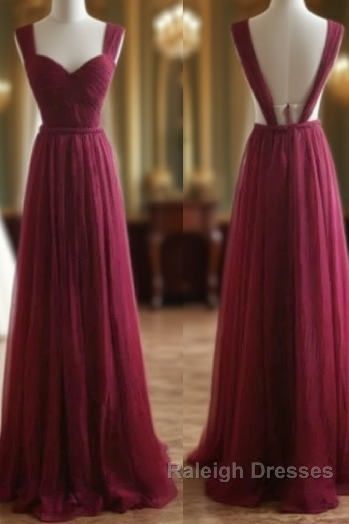 A-Line Chiffon Prom Dress Bridesmaid Dress Main image
