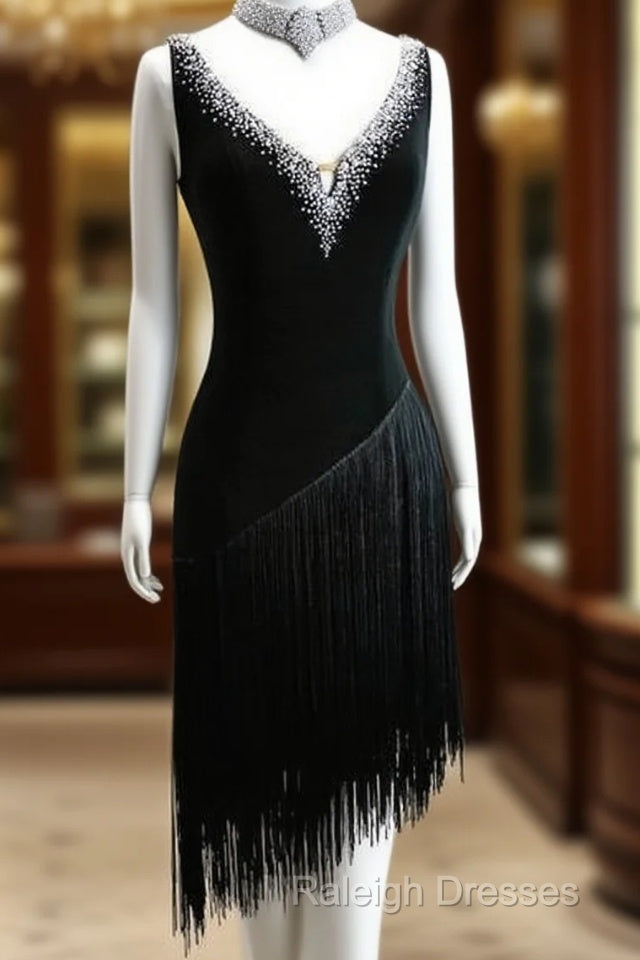 A-Line Floral Flowers Black Short Homecoming Dress Main image