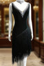 A-Line Floral Flowers Black Short Homecoming Dresses