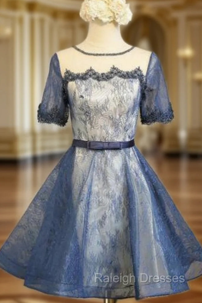 A Line Homecoming Dresses Short Mini Juniors Homecoming Dress