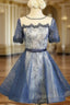 A Line Homecoming Dresses Short Mini Juniors Homecoming Dress
