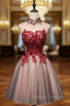 A Line Homecoming Dresses Short Mini Prom Dresses Juniors Homecoming Dress