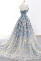 A-Line Lace Quinceanera Dresses Princess Sweet Prom Dress Off Shoulder Beautiful