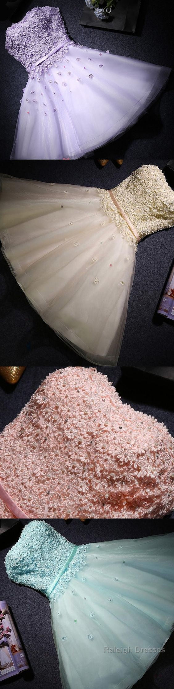 A-Line Party Dresses Short Champagne Dresses With Lace Up Bandage Mini Excellent Homecoming Dresses